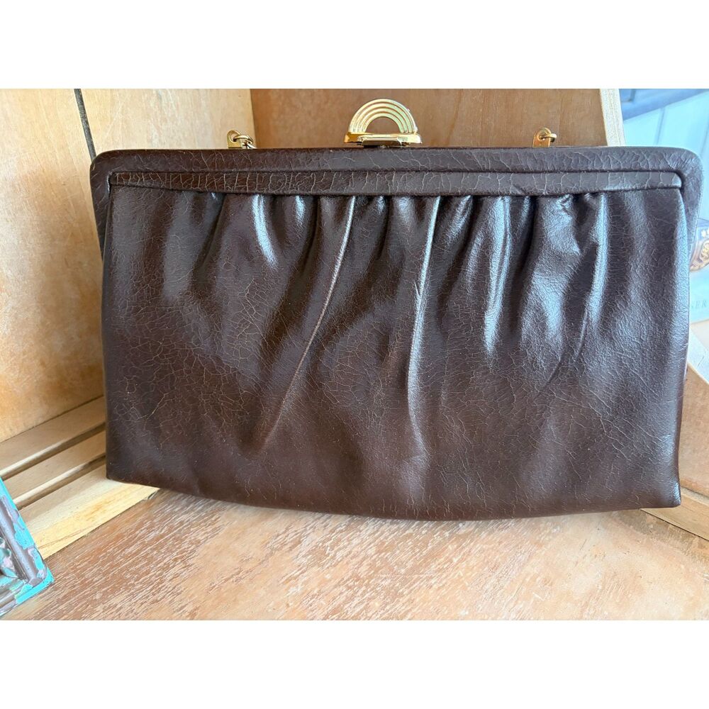 Vintage Mardane With Mirror Retro Evening Everyday MCM 60's Classic Clutch Purse